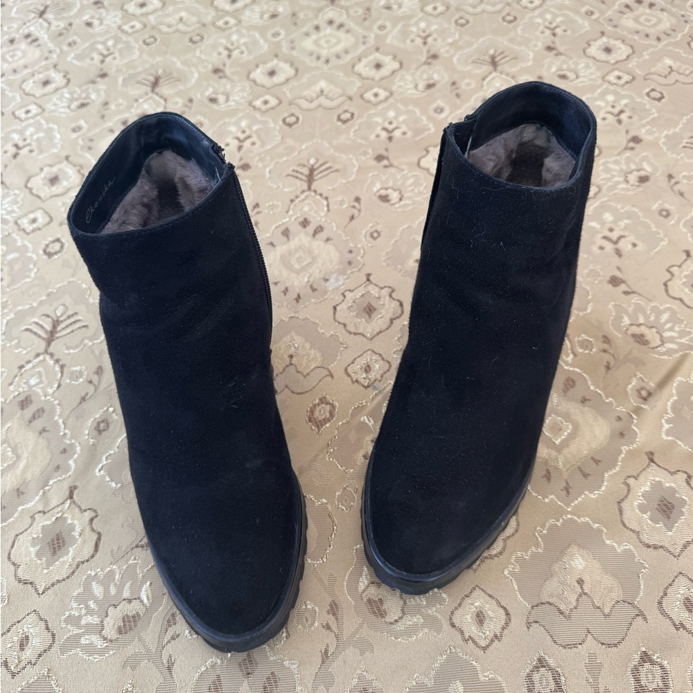 NIKA Black Suede Boots